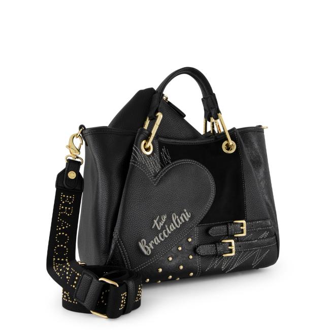 Braccialini Amy Patchwork Nero - 2