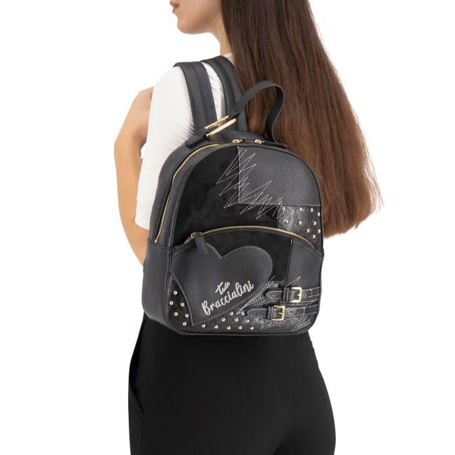 Braccialini Amy Patchwork Nero - 4