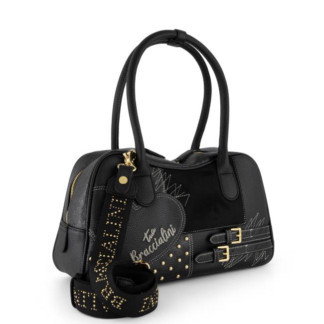 Braccialini Amy Patchwork Nero - 2