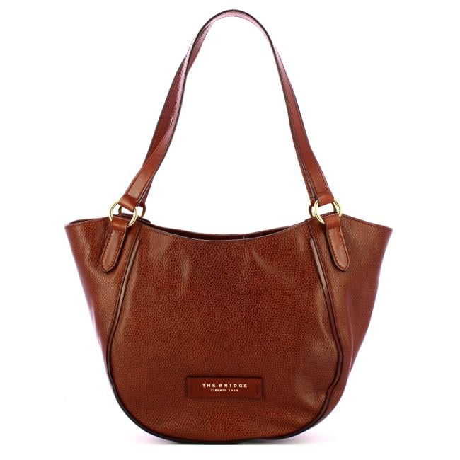 The Bridge Shopper Domitilla Marrone Oro - 1