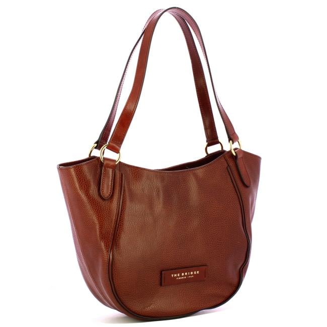 The Bridge Shopper Domitilla Marrone Oro - 2