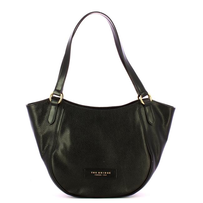 The Bridge Shopper Domitilla Nero Oro - 1