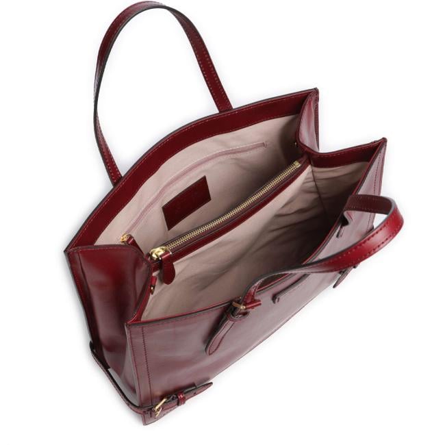 The Bridge Monica shoping bag Barolo Oro - 04501601 01A - 4