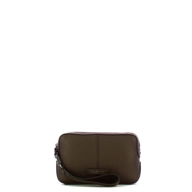 The Bridge Pouch Manfredi Moka - 1