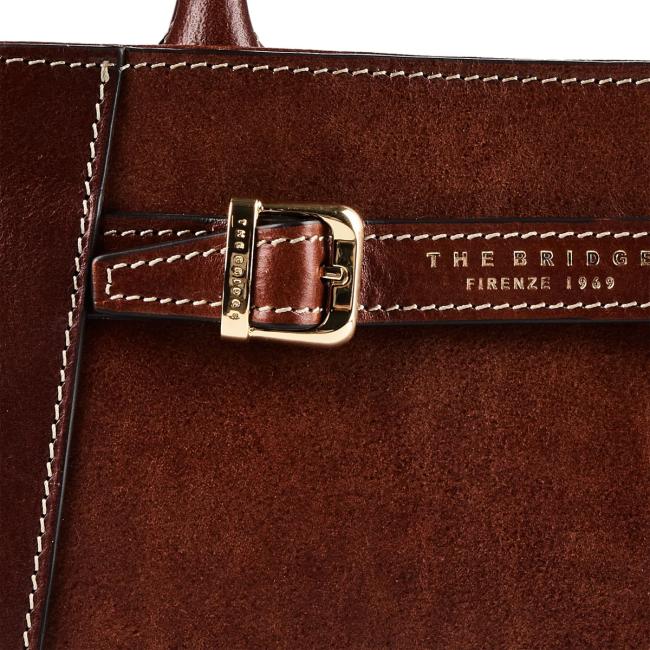 The Bridge Gaia borsa a mano Marrone Oro - 44352501 14 - 4