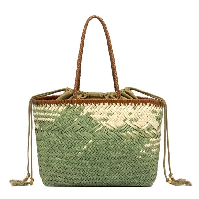 Gianni Chiarini Borsa a spalla Paloma in paglia Willow - 3