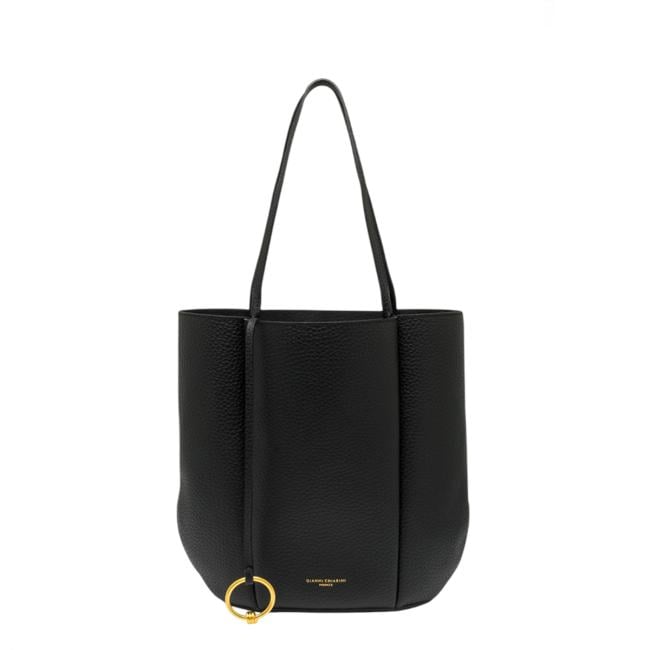 Gianni Chiarini Borsa a spalla grande Lily Nero - 2