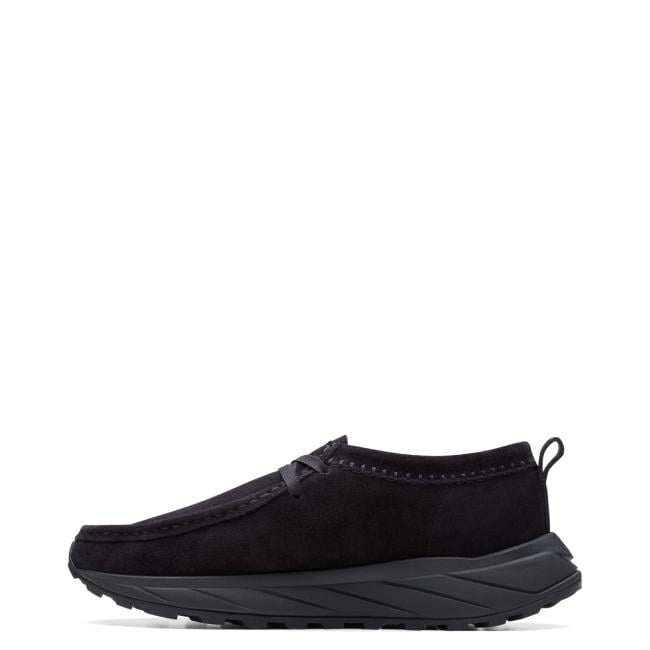 Clarks Scarpa Walla Eden Lo Black Suede - 2