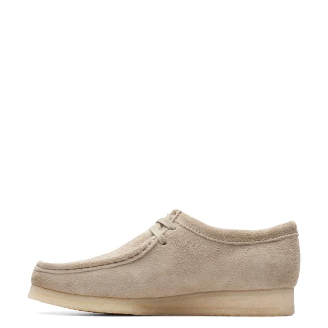 Clarks Scarpa Wallabee Pale Grey Suede - 2