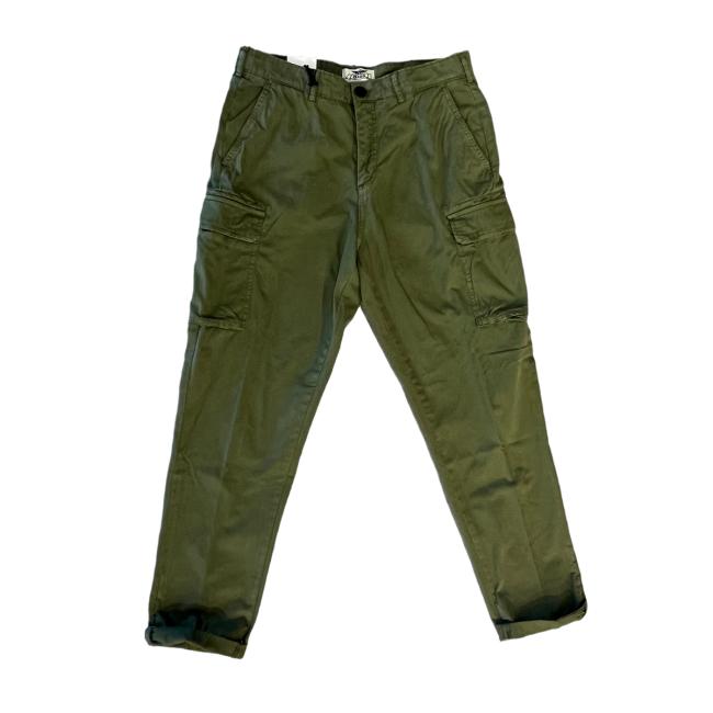 Clarks Pantaloni Gary Utility Cargo Over Army Green - 1