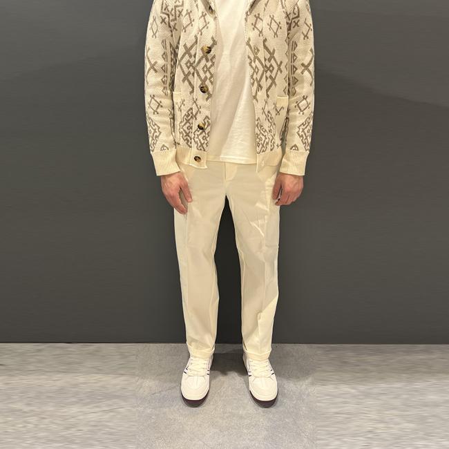 Clark Pantaloni Ancon Tailored Ivory - 2