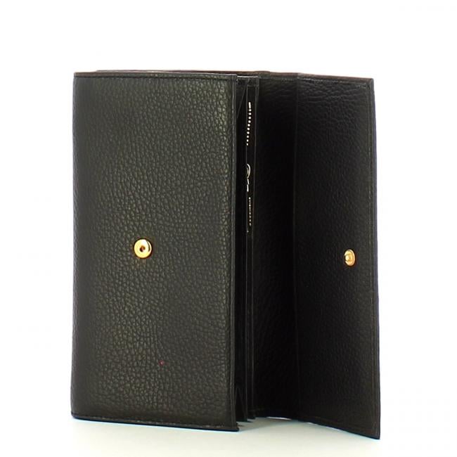 Coccinelle Portafoglio Metallic Soft Noir - 3