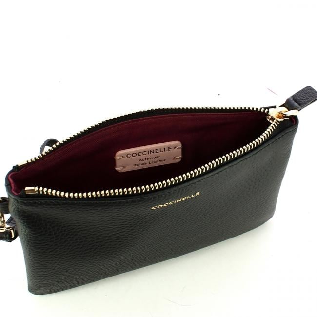 Coccinelle Pochette New Best Soft Mini Noir - 4