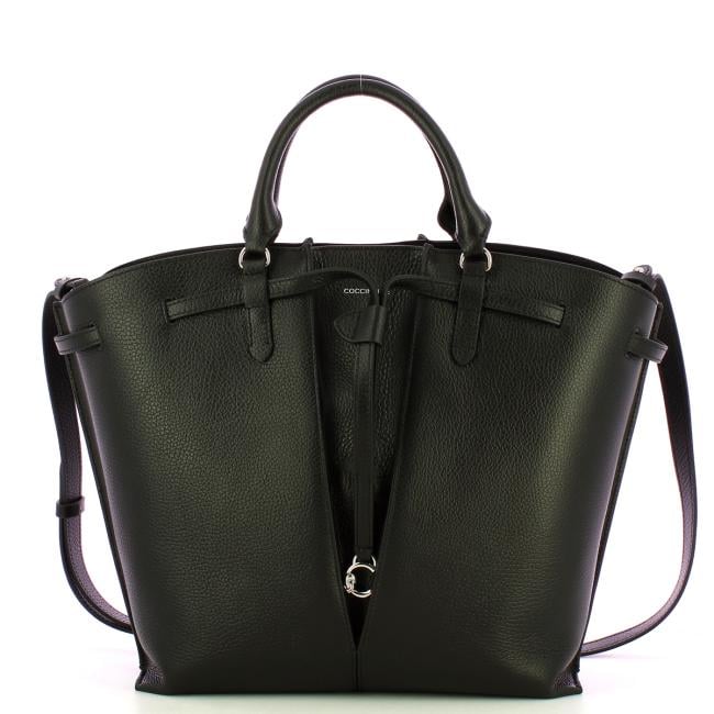 Coccinelle Borsa a mano Flores Large Noir - 1