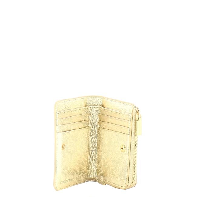 Coccinelle Portafoglio Metallic Soft Pale Gold - 3