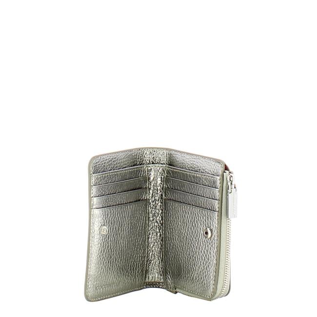 Coccinelle Portafoglio Metallic Soft Steel - 3
