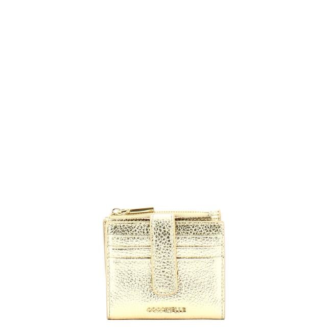 Coccinelle Porta Tessere Metallic Soft Small Pale Gold - 1