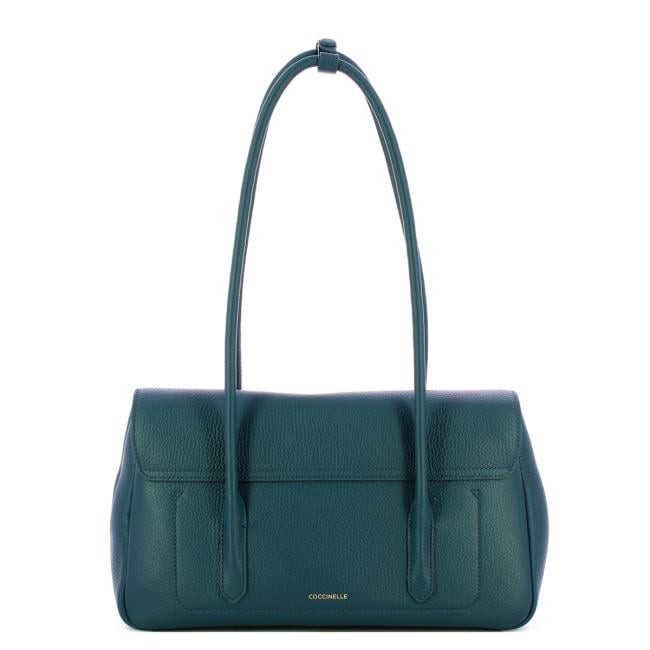 Coccinelle Borsa a spalla C-Me Lock Deep Blue - 3