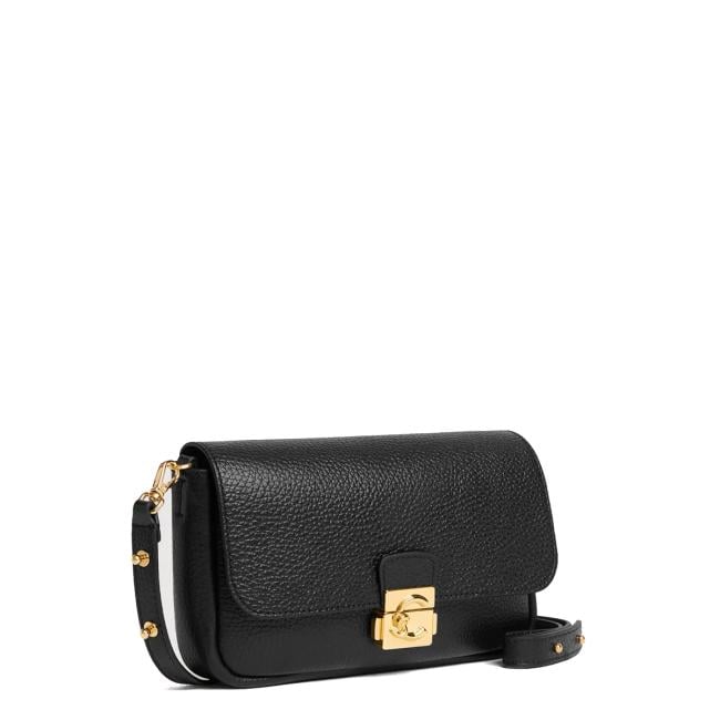 Coccinelle Borsa a tracolla C-Me Lock Mini Noir - 2