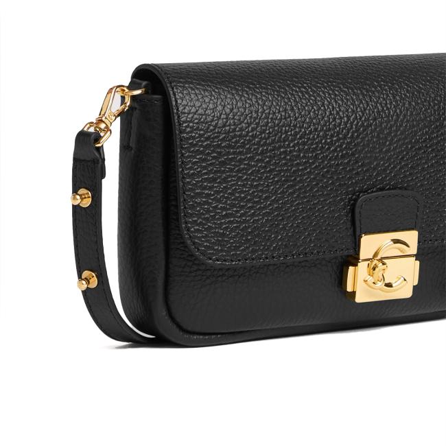 Coccinelle Borsa a tracolla C-Me Lock Mini Noir - 3