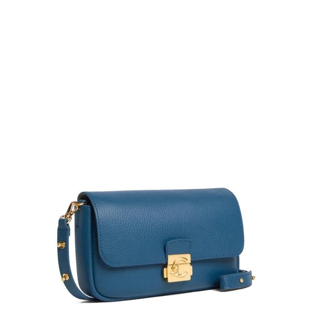 Coccinelle Borsa a tracolla C-Me Lock Mini Deep Blue - 2