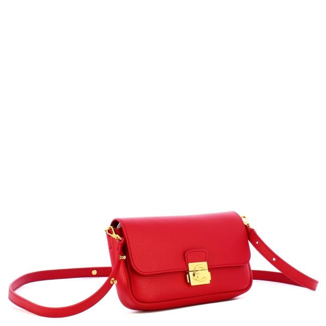 Coccinelle Borsa a tracolla C-Me Lock Mini Scarlet - 2