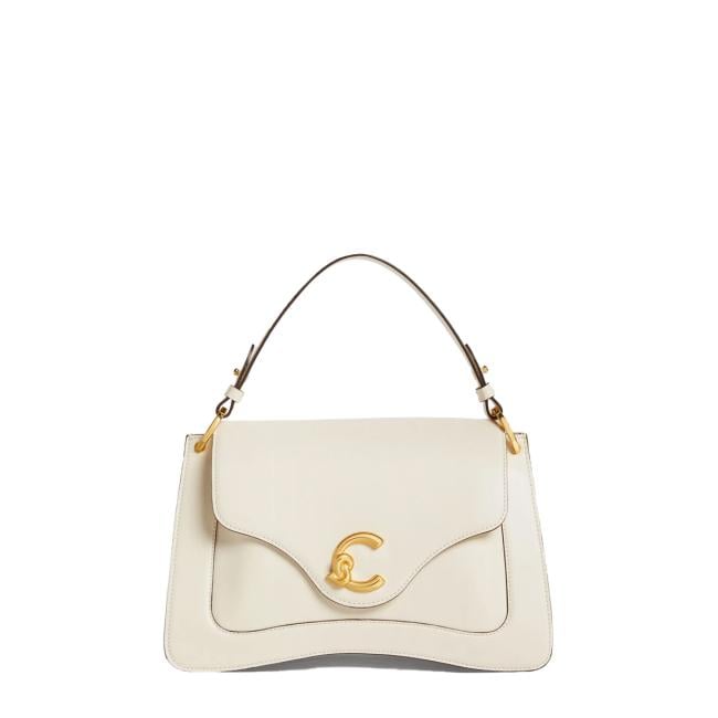 Coccinelle Borsa a mano C-Me Calf Cocker Medium Pearl - 1