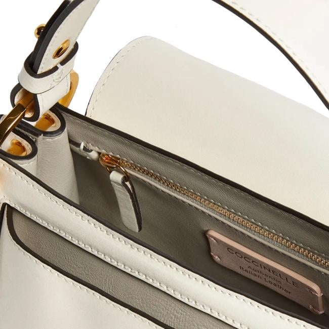Coccinelle Borsa a mano C-Me Calf Cocker Small Pearl - 3