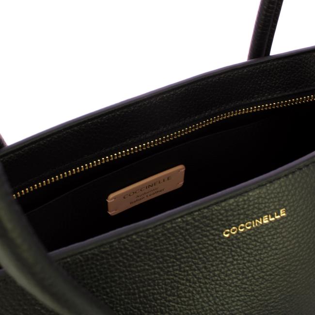 Coccinelle Shopper Double Beat Noir - 5