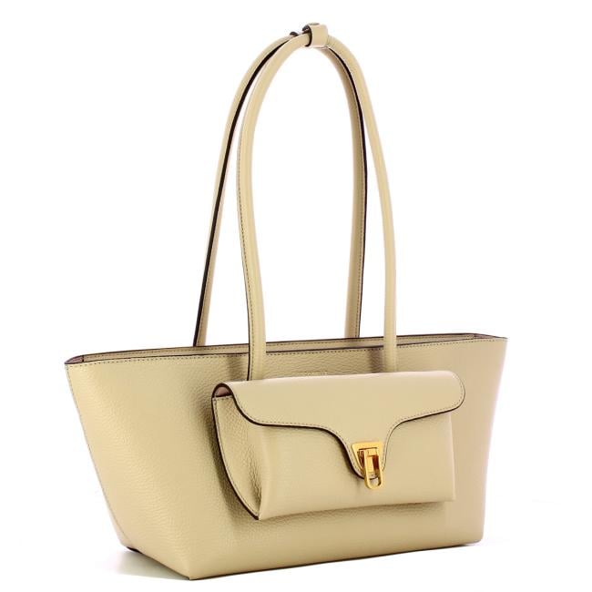 Coccinelle Shopper Double Beat Sandshell - 2