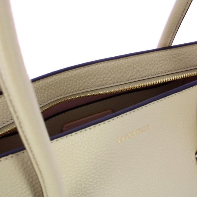Coccinelle Shopper Double Beat Sandshell - 5