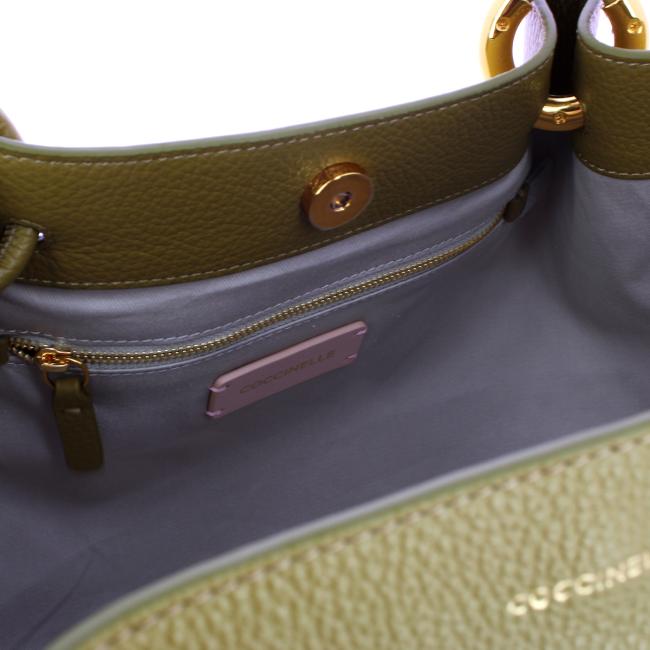 Coccinelle Shopper Finn canvas Natural Seagrass - 4