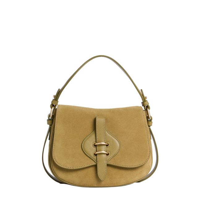 Coccinelle Mavery Small suede Seagrass - 1