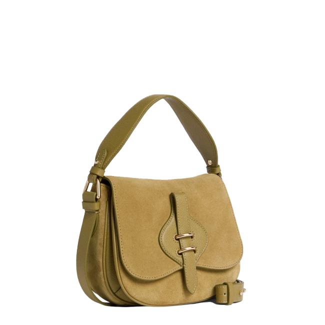 Coccinelle Mavery Small suede Seagrass - 2