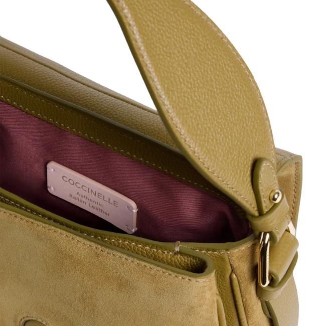 Coccinelle Mavery Small suede Seagrass - 3