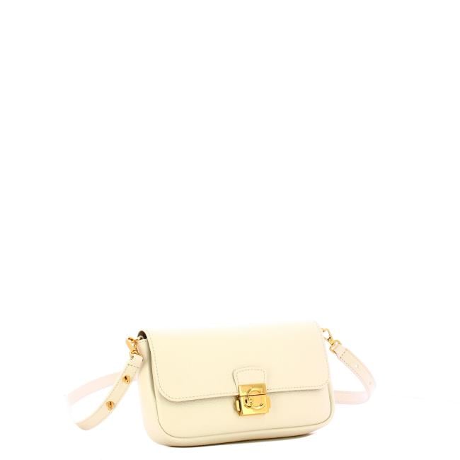 Coccinelle Borsa a tracolla C-Me Lock Mini Pearl - 2