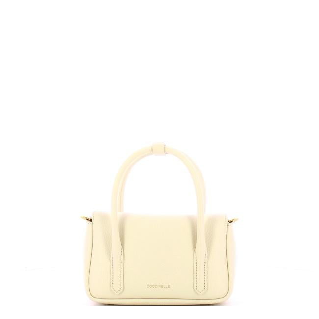 Coccinelle Borsa a mano C-Me Lock Mini Pearl - 3