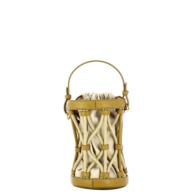 Coccinelle Koi Rope borsetta a mano Seagrass Natural - 3