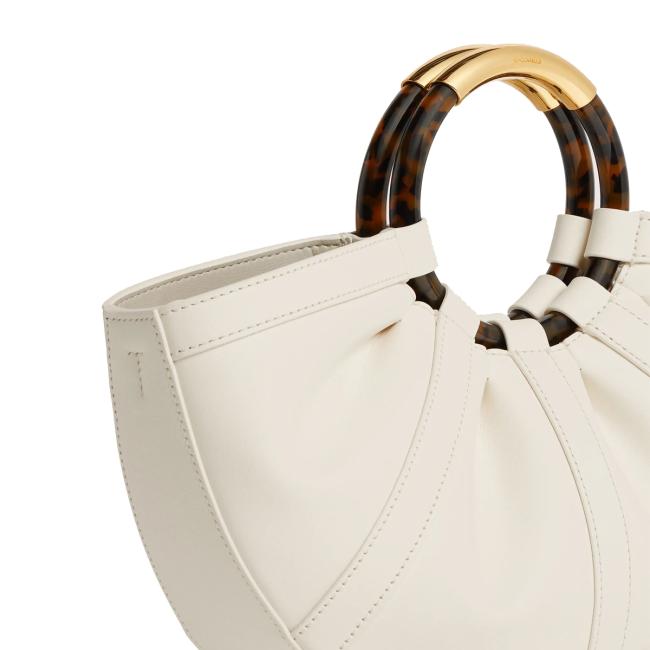 Coccinelle Borsa a mano Shell Medium Pearl - 3