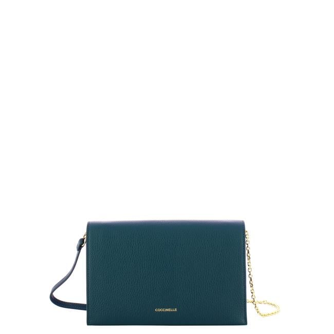 Coccinelle Pochette Dandy Mini Deep Blue - 1