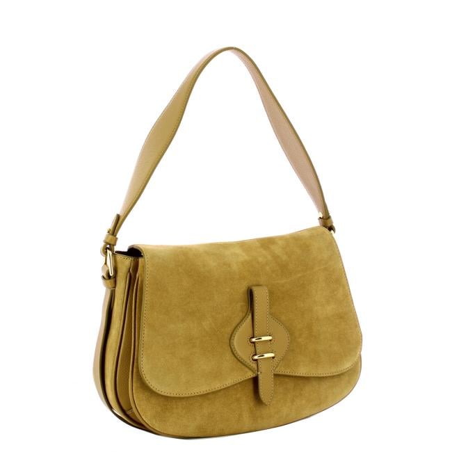 Coccinelle Sottospalla Mavery suede bimaterial Seagrass/Seagrass - 2