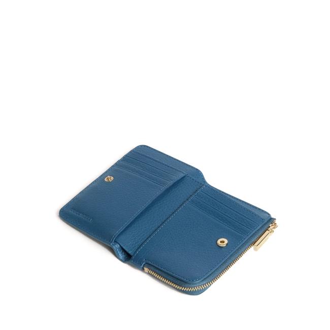 Coccinelle Portafoglio Metallic Soft Deep Blue - 2
