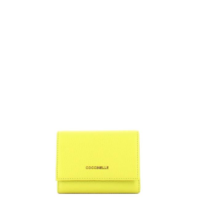 Coccinelle Portafoglio Metallic Soft Green Glow - 1