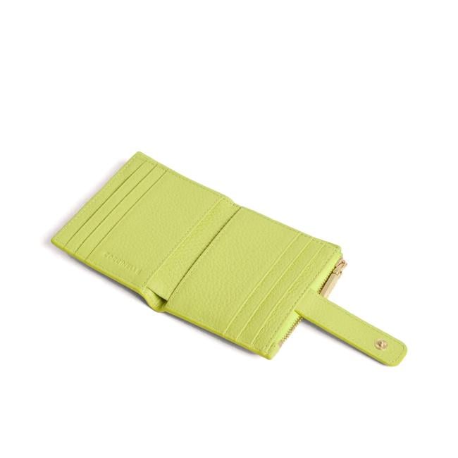 Coccinelle Porta Tessere Metallic Soft Small Green Glow - 2