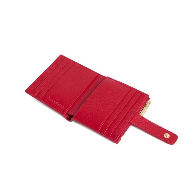 Coccinelle Porta Tessere Metallic Soft Small Scarlet - 2