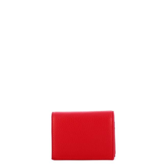 Coccinelle Portafoglio Piccolo Metallic Soft Scarlet - 2