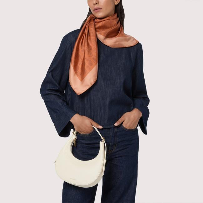 Coccinelle Hobo Bag Whisper Seagrass - 5