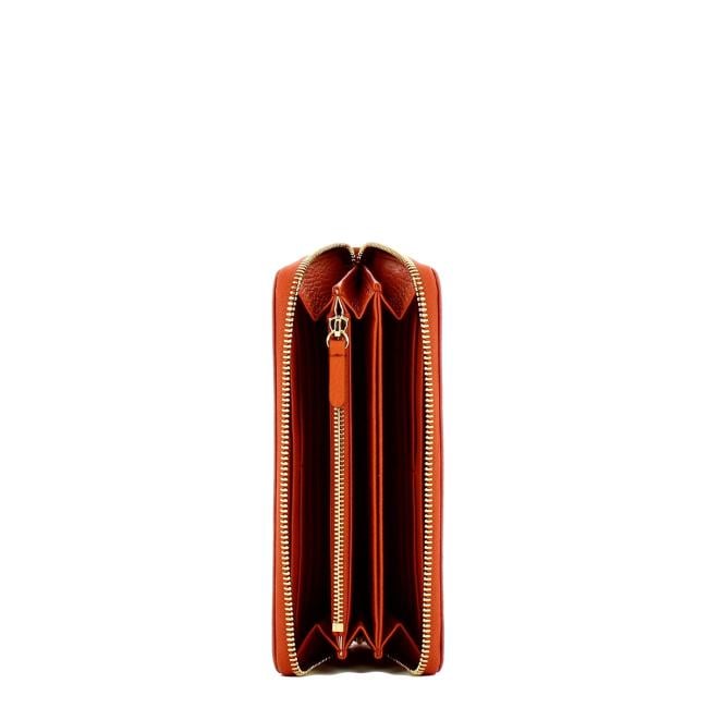 Coccinelle Portafoglio Metallic Soft Zip Around Crab - 3