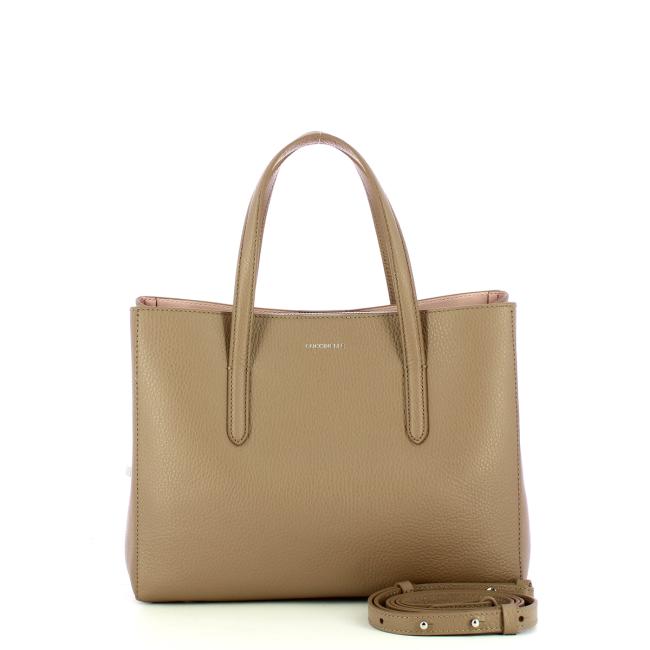 Coccinelle Borsa a mano Swap Warm Taupe - 4