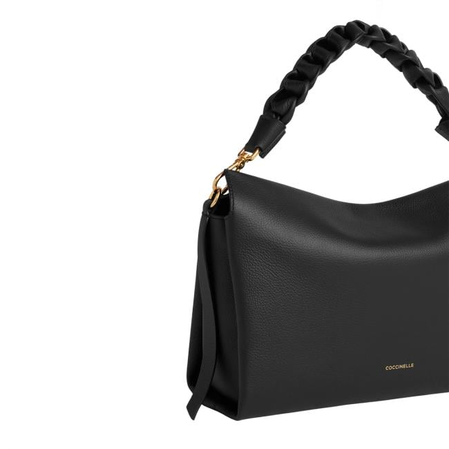 Coccinelle Sottospalla Boheme Medium Noir Cognac - 4